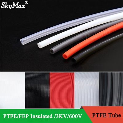 【CC】 1M PTFE Tube Printer Parts Pipe ID 0.5 1 2 2.5 3 4 5 6 7 8 10 12 14 16 20 mm F46 Insulated Hose Rigid 600V 3KV