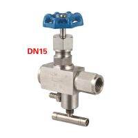 【hot】❡✗❐  Multi-functional Pressure Gage Needle female thread DN15 steel instrument needle valve