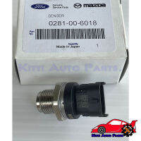 เซ็นเซอร์ท้ายรางหัวฉีด แท้ (0281-00-6018) FORD เรนเจอร์ ดูราทอร์ค MAZDA BT50