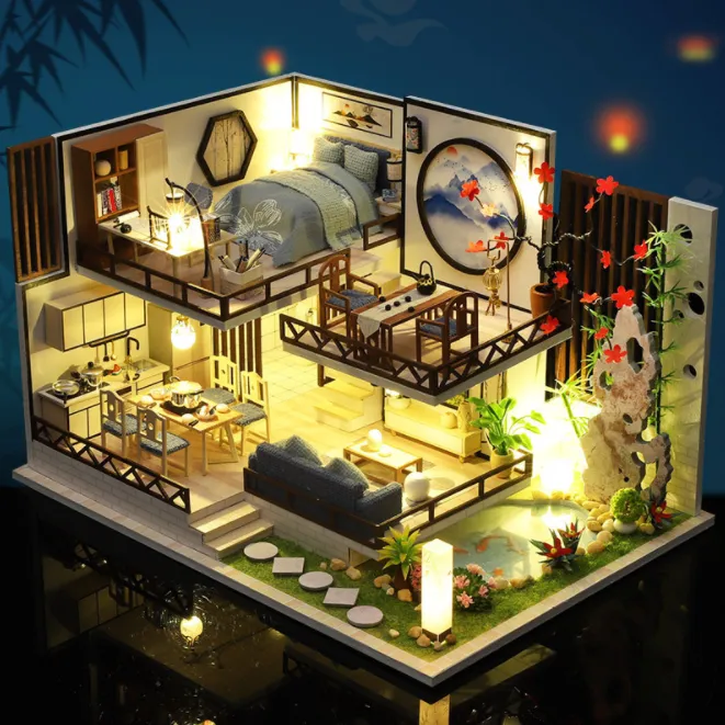 Mô hình phòng khách Mini  Shop Quà Tặng Pandagift