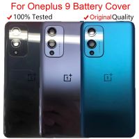 ฝาครอบใหม่สำหรับ Oneplus 9ฝาหลังเคสประตูหลังที่อยู่อาศัยแทนที่หนึ่งบวก9ฝาหลังมีเลนส์กล้อง