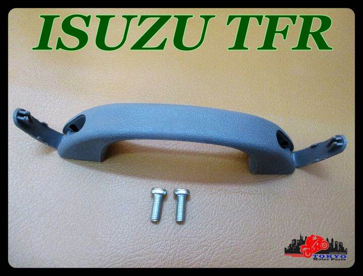 isuzu-tfr-short-hunging-handle-set-dark-grey-1-pc-มือโหนในเก๋ง-มือโหนหลังคา-มือโหน-สีเทาเข้ม-ตัวสั้น-สินค้าคุณภาพดี