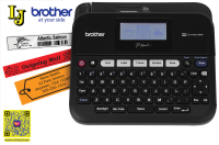 Printer Brother PT-D450 เครื่องพิมพ์ฉลากแบบพกพา เชื่อมต่อคอมพิวเตอร์, ของแท้ ออกใบกำกับภาษี สติ๊กเกอร์