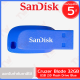 SanDisk Cruzer Blade USB 2.0 Flash Drive 32GB (Blue สีน้ำเงิน) ของแท้ รับประกันสินค้า 5 ปี