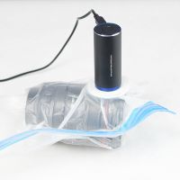 top●Mini Automatic Vacuum Machine Pump for Portable Traveling Home Storage Bag Clothes Food Sous Vide Vacuum Sealer Packaging Packer