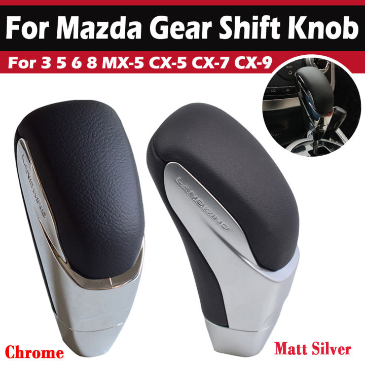 สำหรับ-mazda-3-bk-2007-2008-2009ปีหนังเกียร์-knob-lever-gaitor-เกียร์อัตโนมัติ