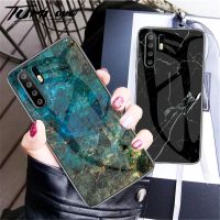 Nana Ko Electron】เคสซิลิโคนนิ่มขอบกระจกเทมเปอร์ลายหินอ่อนสำหรับ Huawei Honor 8 9 10 Lite V9 V10 10i 8A 8C 8X V20สูงสุดให้สนุกกับ9 Plus