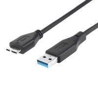 0.5M USB 3.0 Tipe A Ke USB 3.0 Kabel Adaptor Jantan Mikro B Kabel Kabel Sinkronisasi Data untuk Kabel Hard Disk HDD Hard Drive Eksternal