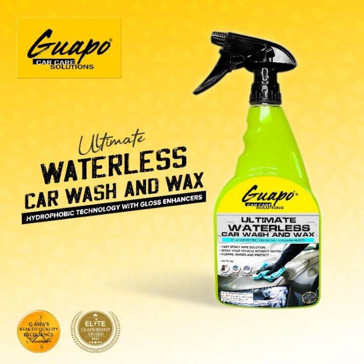 Kuanine Guapo Car Care Solutions Ultimate Waterless Car Wash Wax / Waterless Car Wash 500ml each