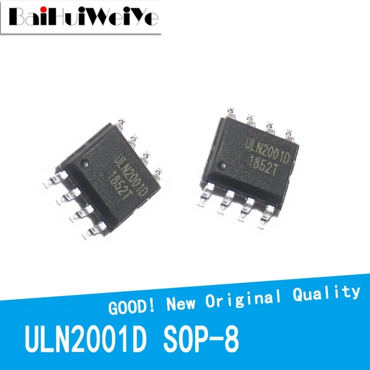 10ชิ้น/ล็อต ULN2001 ULN2001D ULN2001DS 2001D 2001 SOP-8 SMD SOP8ใหม่ดี ...