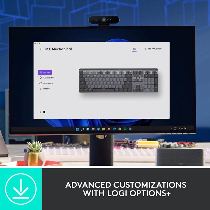 logitech-mx-mechanical-wireless-illuminated-performance-keyboard-graphite-ภาษาไทย-รับประกัน-1-ปี-พร้อมส่ง