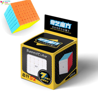 LT【ready stock】รูบิก รูบิค Qiyi Qixing S2 7x7 Speed  Cube Stickerless Magic  Cube Puzzle Toy For Kids ของเล่นเด็ก รูบิค 7x7 ของแท้ รูบิค 7x7 แม่เหล็ก1 ของเล่นเสริมพัฒนาการ【cod】