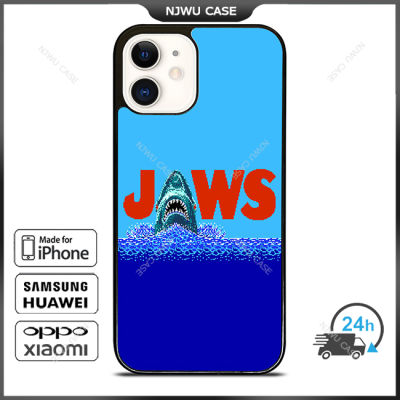 Jaws Shark Movie Phone Case for iPhone 14 Pro Max / iPhone 13 Pro Max / iPhone 12 Pro Max / XS Max / Samsung Galaxy Note 10 Plus / S22 Ultra / S21 Plus Anti-fall Protective Case Cover