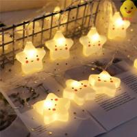 Cute Stars String Lights 10 LED Fairy Lighting Cartoon Decorative String Lights LED Kitchen String Light Night Lamps Room Light