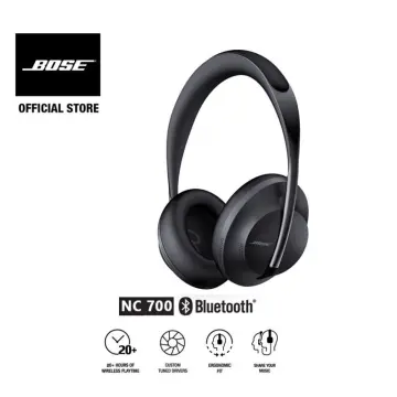 Bose Headphones 700, Noise Cancelling Bluetooth Over-Ear Wireless Headphones  with Built-In Microphone for Clear Calls and Alexa Voice Control, Black