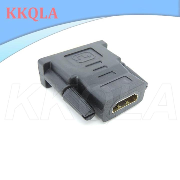 qkkqla-hdmi-compatible-female-to-dvi-24-1-pin-male-adapter-converter-cable-connector-for-pc-ps4-tv-1080p-dvi-adapter