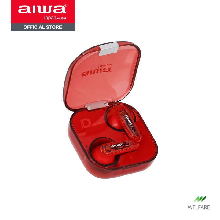 aiwa-at-x80d-tws-bluetooth-earphones-หูฟังไร้สายแบบอินเอียร์-กันน้ำระดับ-ipx5-low-latency-enc