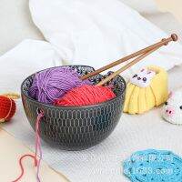 [COD] 2022 New Product Wool Bowl Pattern Storage with Holes AC145-2