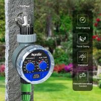 ℗ Garden Water Timer Ball Valve Automatic Electronic Watering Timer Home Garden Irrigation Timer Controller System 21025