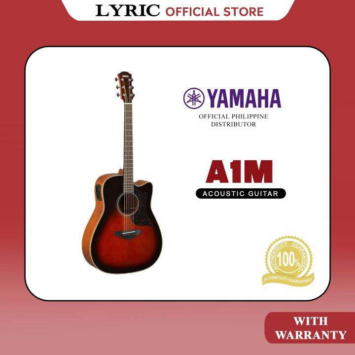 YAMAHA A1M ACOUSTIC/ELECTRIC GUITAR Lazada PH