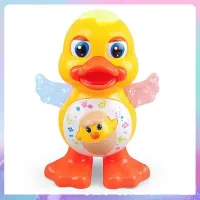 tutu toys Music dancing duck เป็ดเต้น เป็ดเต้นขาแดนซ์ เป็ดเต้นได้ใส่ถ่าน เป็ดขาแดนซ์ เป็ดใส่ถ่าน มีเสียง มีไฟ