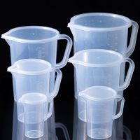 ✸ 250ml /500ml/1000ml Clear Plastic Graduated Measuring Cup With Lid for Kitchen Baking Beaker Liquid Measure JugCup Container