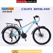 Xe đạp địa hình bánh 24 CALIFA ROYAL240 TẶNG BÌNH NƯỚC, KHOÁ