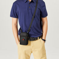 JANGEAR Mobile Phone Bag Protective Cover Men Waterproof Messenger Bag Running Sports Belt Waist Bag Nylon Crossbody Bags Wallet