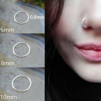 【HOT】♠♙♦ 2Pcs Fashion Surgical Hoop Stud Punk Piercing Jewelry Cartilage Helix Ear