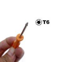 [Shipg ฟรี] T8ประแจ Torx ที่มีรูสีส้ม T6 Torx สำหรับ psiii สำหรับ XBOX360หนึ่งแผ่นเกมควบคุม joystock เครื่องมือเปิด screewdriver