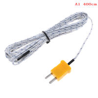 1PC K type temperature sensor thermocouple probe cable wire 0.5/4m