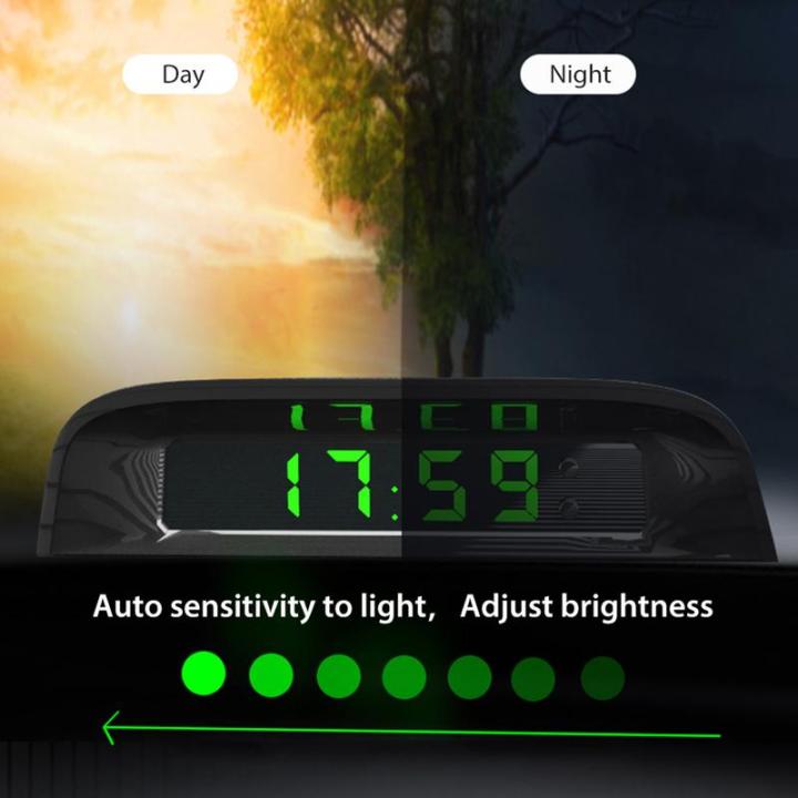 พลังงานแสงอาทิตย์รถนาฬิกาดิจิตอล-usb-ชาร์จพลังงานแสงอาทิตย์รถนาฬิกาติดบนสมาร์ทนาฬิกาดิจิตอลนาฬิกาพลังงานแสงอาทิตย์รถยนต์อุปกรณ์ตกแต่งภายใน