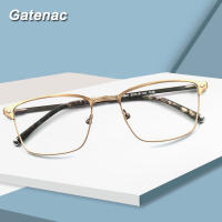 Mens Alloy Retro Oval Glasses Frame  New Women Luxury Fashion Myopia Eyewear Lady Vintage Optical Prescription Eyeglasses