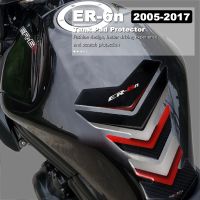 ถังปลอกปกป้องเข่ายางเรซินสำหรับ ER-6N ER6N คาวาซากิ2005-2009 2010 2011 2012 2013 2014 2015 2016 2017สติกเกอร์ติดมอเตอร์ไซค์