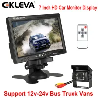 Ekleva Màn Hình TFT LCD Với 18 đèn Hồng Ngoại IR LED Hỗ Trợ Nhìn Ban Đêm 12 V-24 V Bus Vans-INTL