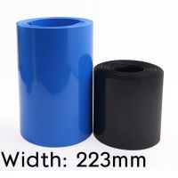 Width 223mm (Diameter 142mm) Lipo Battery Wrap PVC Heat Shrink Tubing Insulated Case Sleeve Protection Cover Flat Pack Blue Cable Management