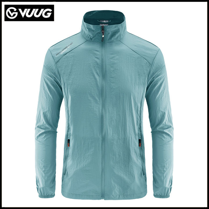 vuug-skin-clothes-jacket-เสื้อแจ็คเก็ตน้ำหนักเบารังสียูวี-upf50-เสื้อแจ็คเก็ตคอตั้งเสื้อแจ็คเก็ตกันน้ำ-windbreaker
