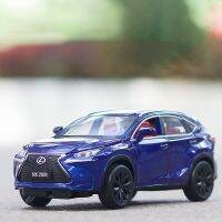 1:32 Lexus NX200T รถโมเดลหล่อโลหะรถของเล่นเอสยูวีโลหะผสมจำลองรถของเล่นสำหรับเด็กพร้อมเสียงและแสง