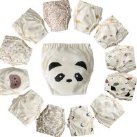 2022 New Baby Reusable Diapers 4 Layer Waterproof Cotton Diaper Panties Breathable Training Shorts Underwear Cloth Pants Nappies Cloth Diapers