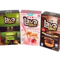 Cookie Lava คุ้กกี้ลาวา รสสตอเบอรี่  [มี 4 รส] Unico