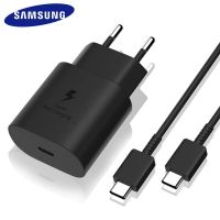 เครื่องชาร์จ PD Samsung Galaxy Note 10เร็วพิเศษ25W,เครื่องชาร์จ100ยูเอสบีซม. C เป็นสายสำหFlag man S22อัลตร้า S20 A71 A91