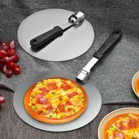 Collapsible Pizza Peel Stainless Steel Pizza Shovel Pie Tray Cake Dessert Baking Accessories Shovel For Bread Pizza Tool