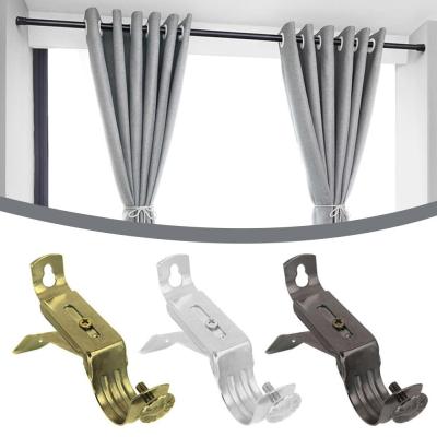 Diameter 28 Single Pole Double Pole Base Roman Pole Top Accessories Curtain Mounted Perforated Non Bracket I2G4