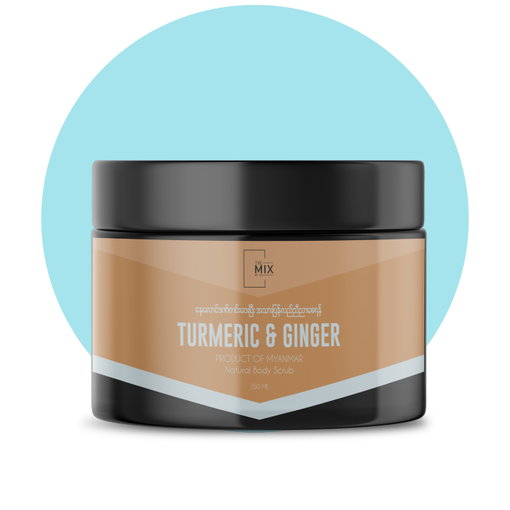 Mini Turmeric & Ginger Body Scrub 150ml 9สครับขมิ้นและขิง) Lazada.co.th