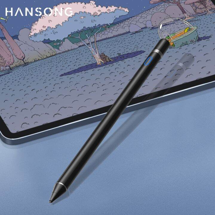 【LZ】 ┇ Stylus Recarregável Ativa para IOS e Android Tela