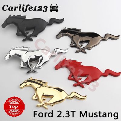 Ford 2.3T Mustang Front Logo Emblem Badge Replacement Car Sticker