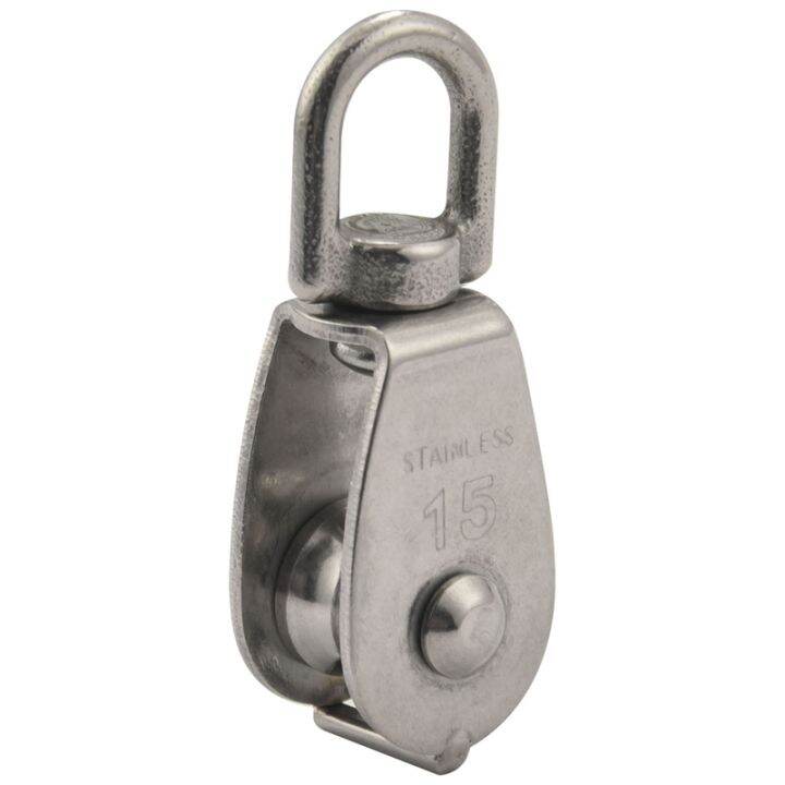 4pcs-single-pulley-block-m15-stainless-steel-small-pulley-roller-for-rope-cord-in-outdoor-360-swivel-silver-pulley