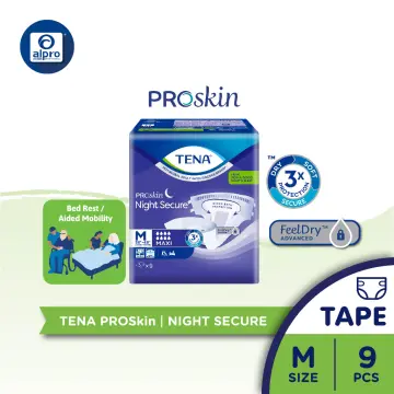 Tena Proskin Night Secure L 8s - Alpro Pharmacy