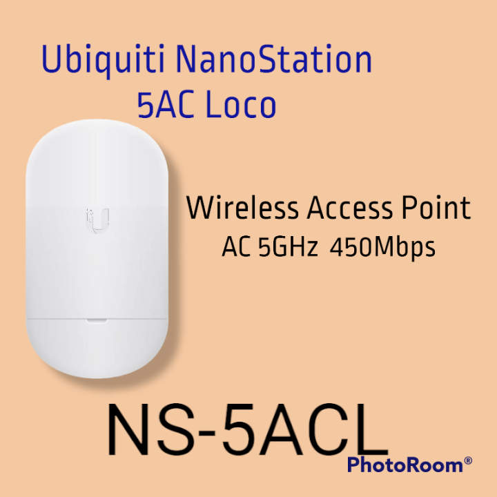 Ubiquiti NanoStation 5AC Loco (NS-5ACL) Wireless Access Point AC 5GHz ...