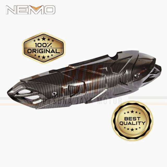 Cover Knalpot Nmax New 2020-2021-2022 Tutup Knalpot Nmax New 2020-2022